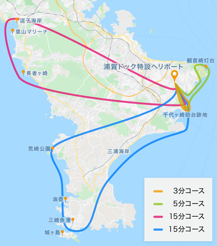 Yokosuka Flight Courses
