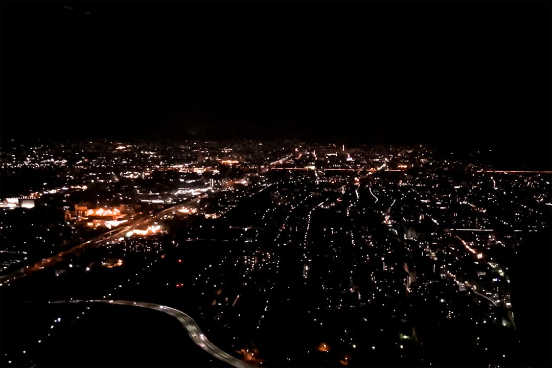 京都の夜景をヘリコプターで ナイトクルージング 遊覧飛行プラン一覧ページ Airos Skyview
