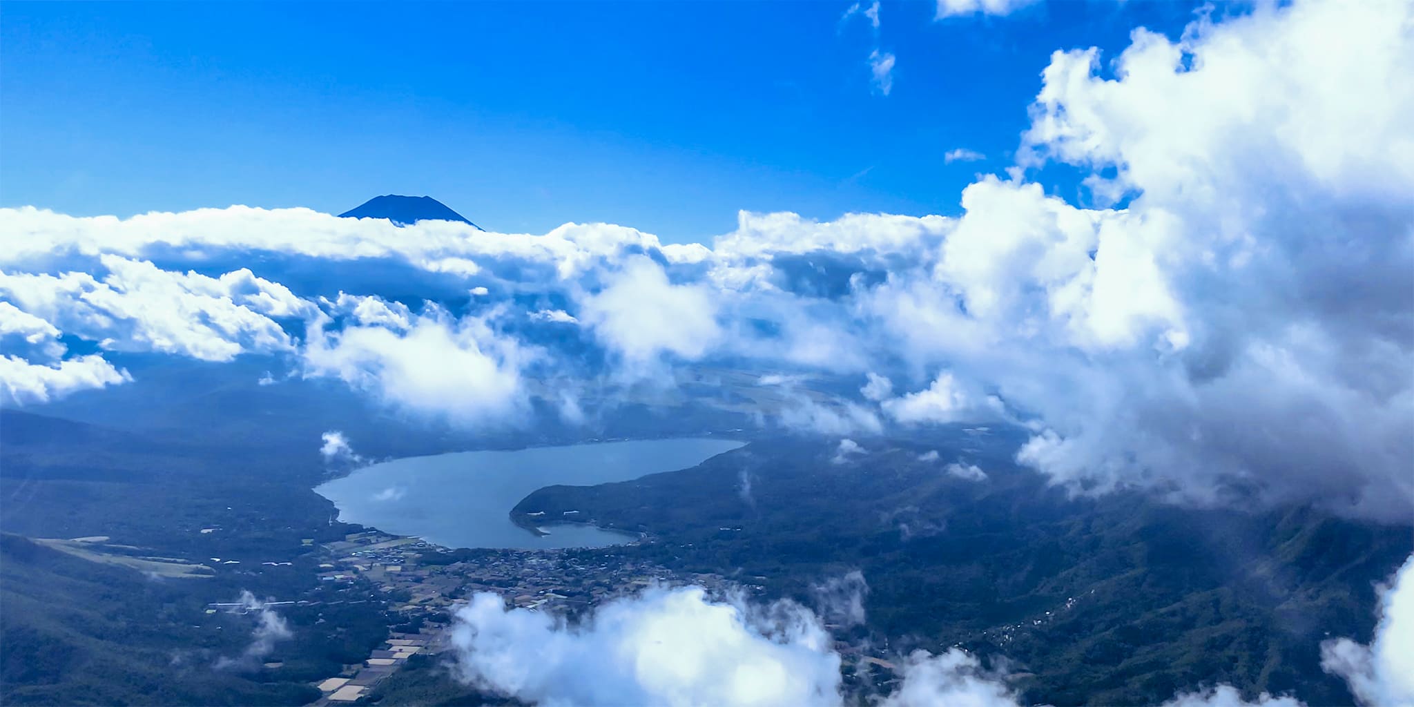 富士山麓を空撮フライト Airos Skyview